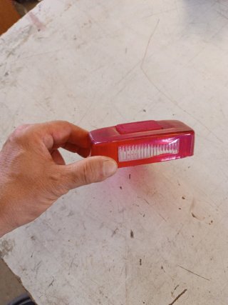 Faro trasero Vespa Rojo Brillante