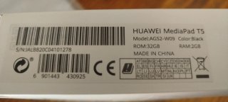 Huawei MediaPad T5 Tablet Negra