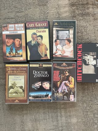 Lote 51 Películas VHS Clásicas Años 50-70