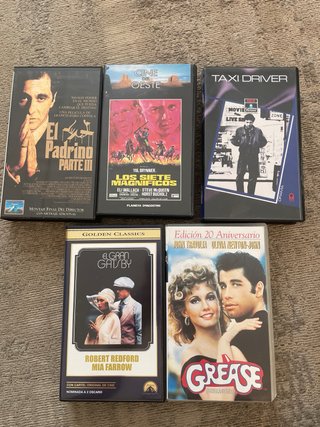 Lote 51 Películas VHS Clásicas Años 50-70