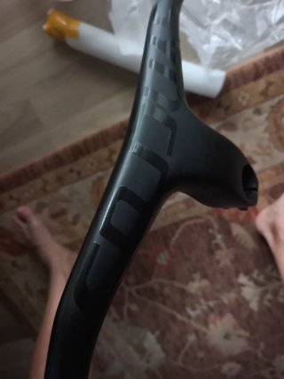 Manubrio integrato in carbonio Syncros MTB 100mm