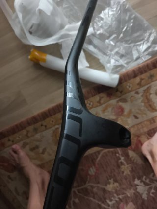 Manubrio integrato in carbonio Syncros MTB 100mm