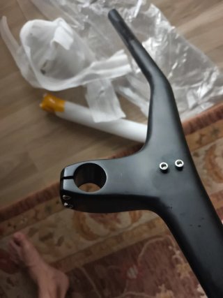 Manubrio integrato in carbonio Syncros MTB 100mm