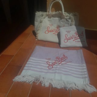 Borsa mare, telo e pochette Saint Barth