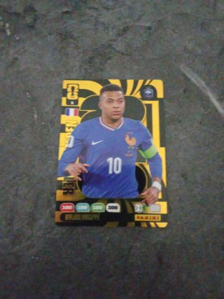 Cromo Mbappé Balón de Oro Mundial