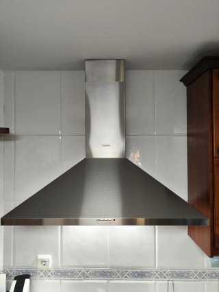 Campana extractora cocina acero inoxidable