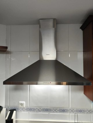 Campana extractora cocina acero inoxidable