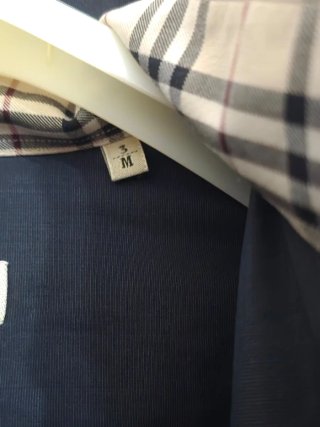 Camicia Nera da Uomo Burberry London Slim Fit