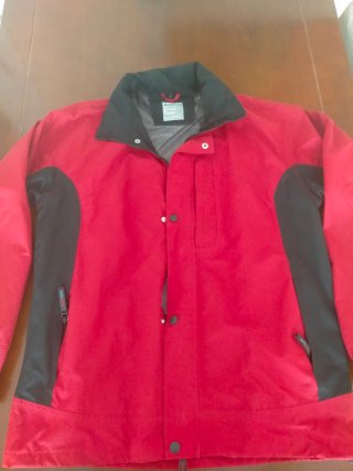 Chaqueta Biaggini Talla L Roja y Negra