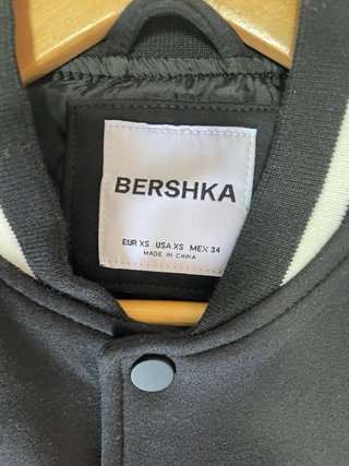 Chaqueta Bershka Negra Cincinnati Football