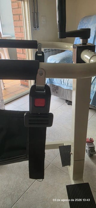 Silla de transferencia con elevador de pacientes