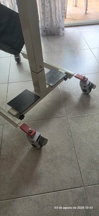 Silla de transferencia con elevador de pacientes