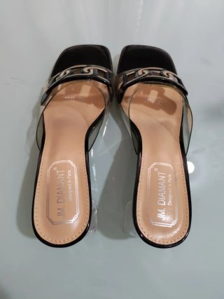 Sandalias JM DIAMANT tacon transparentes