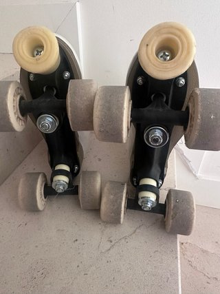 Patines Genial Ruedas Roll Line Blancos