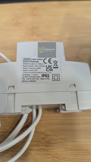 Maclean MCE83 - Sensore Interruttore crepuscolare