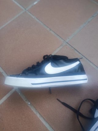 Zapatillas Nike negras chica T.36.5