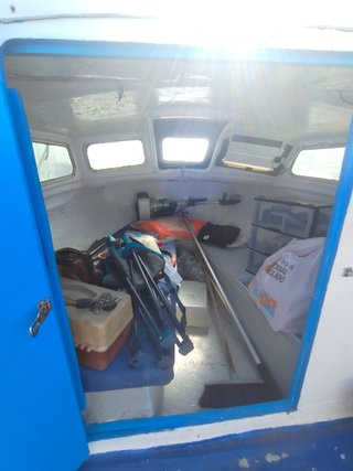 Barco de pesca 4,99m con motor Yamaha 40cv