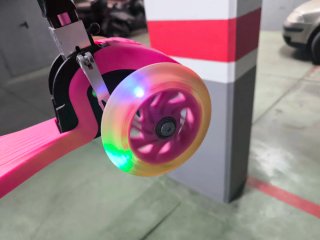 Patinete infantil 3 ruedas rosa