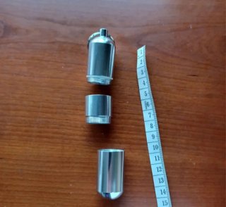 Pastillero / Contenedor Estanque Metálico Multiuso