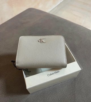Borsellino Calvin Klein Beige Donna