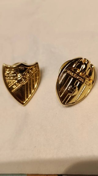 Pins dorados de la Liga Española de Futbol