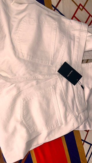 Pantalón Massimo Dutti Blanco Talla 40