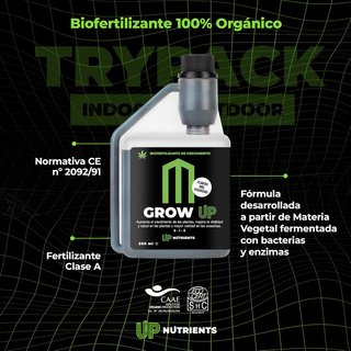 Pack 3 Fertilizantes UP NUTRIENTS Grow, Bloom, Boo