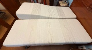 2 Camas Articuladas 70x180 cm