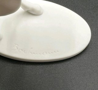 Scultura cavallo rampante firmata G. Bochmann