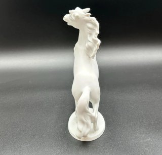 Scultura cavallo rampante firmata G. Bochmann