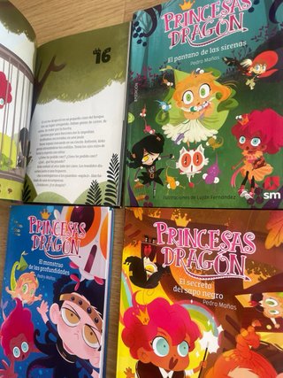 COLECCIÓN COMPLETA "PRINCESAS DRAGÓN" 1-20 · Pedro Mañas (SM)