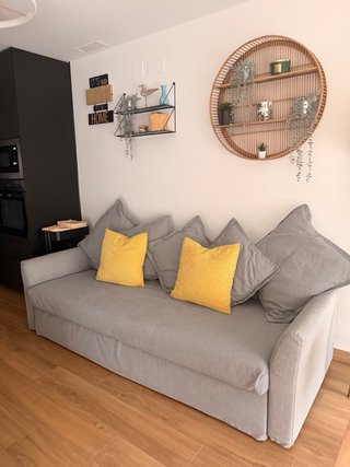 Sofá Cama Friheten Gris Claro