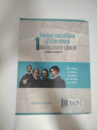 Lengua castellana y literatura 1º Bachillerato ...
