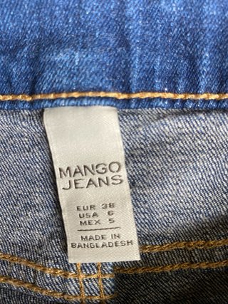 Pantalón corto vaquero de Mango