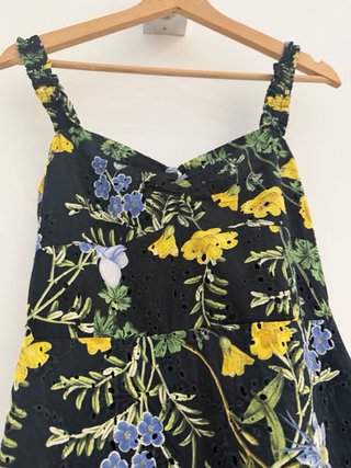 Vestido flores zara