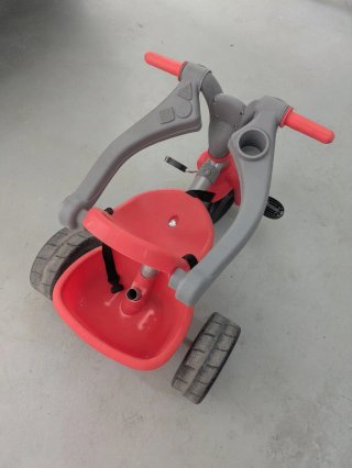 Triciclo feber evo trike plus 3 en 1