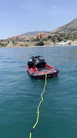 Moto de agua Sea-Doo Roja y Negra
