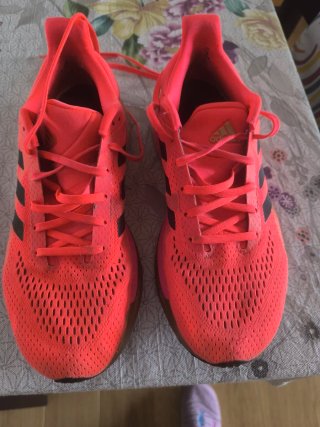 Deportivas Adidas Naranja y Negro