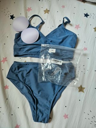 Bikini azul talla 10 sin estrenar