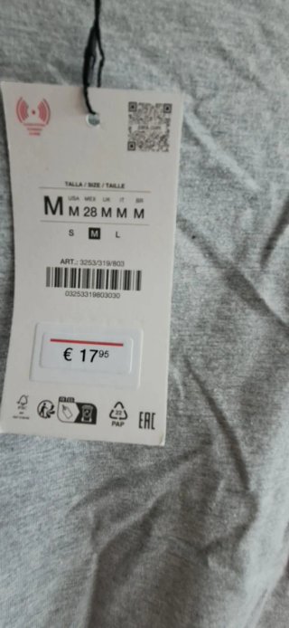 Vestido Zara fruncido T M