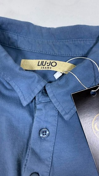 Polo Liu Jo originale colore azzurro