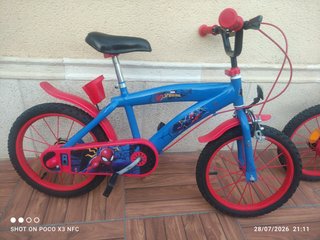 Bicicletas infantiles Spiderman.