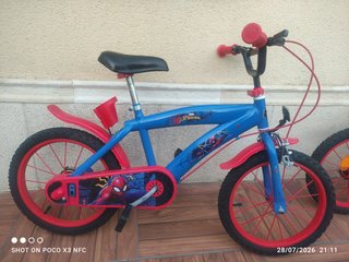 Bicicletas infantiles Spiderman.