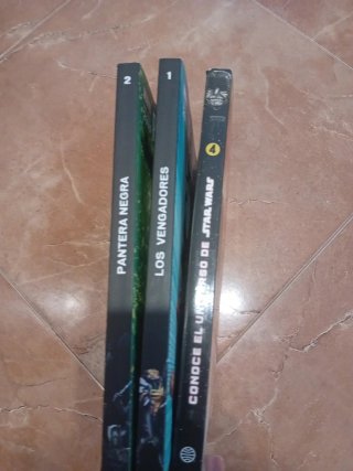 Tres cómics diferentes