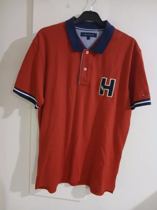 Polo Tommy Hilfiger Rosso Taglia L