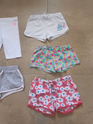 Lote 5 pantalones niña 7 años