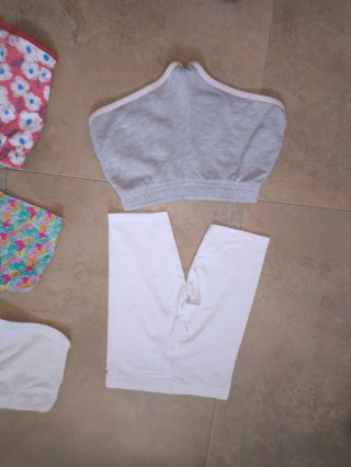 Lote 5 pantalones niña 7 años