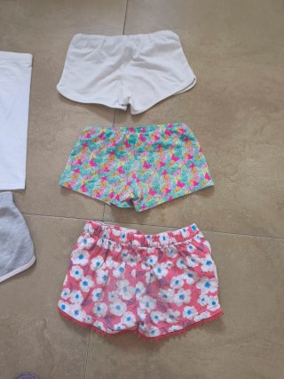 Lote 5 pantalones niña 7 años