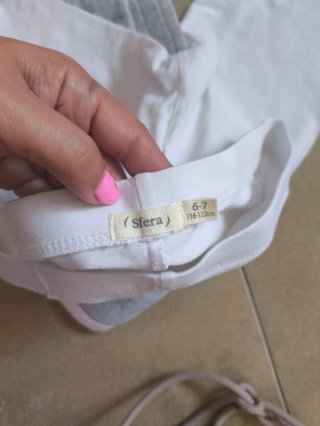 Lote 5 pantalones niña 7 años