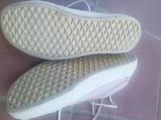 Zapatillas Vans rosas mujer. Talla 36'5